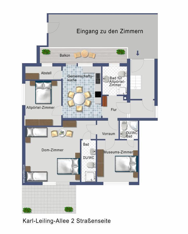 Zimmer Am Museum Speyer Exteriör bild